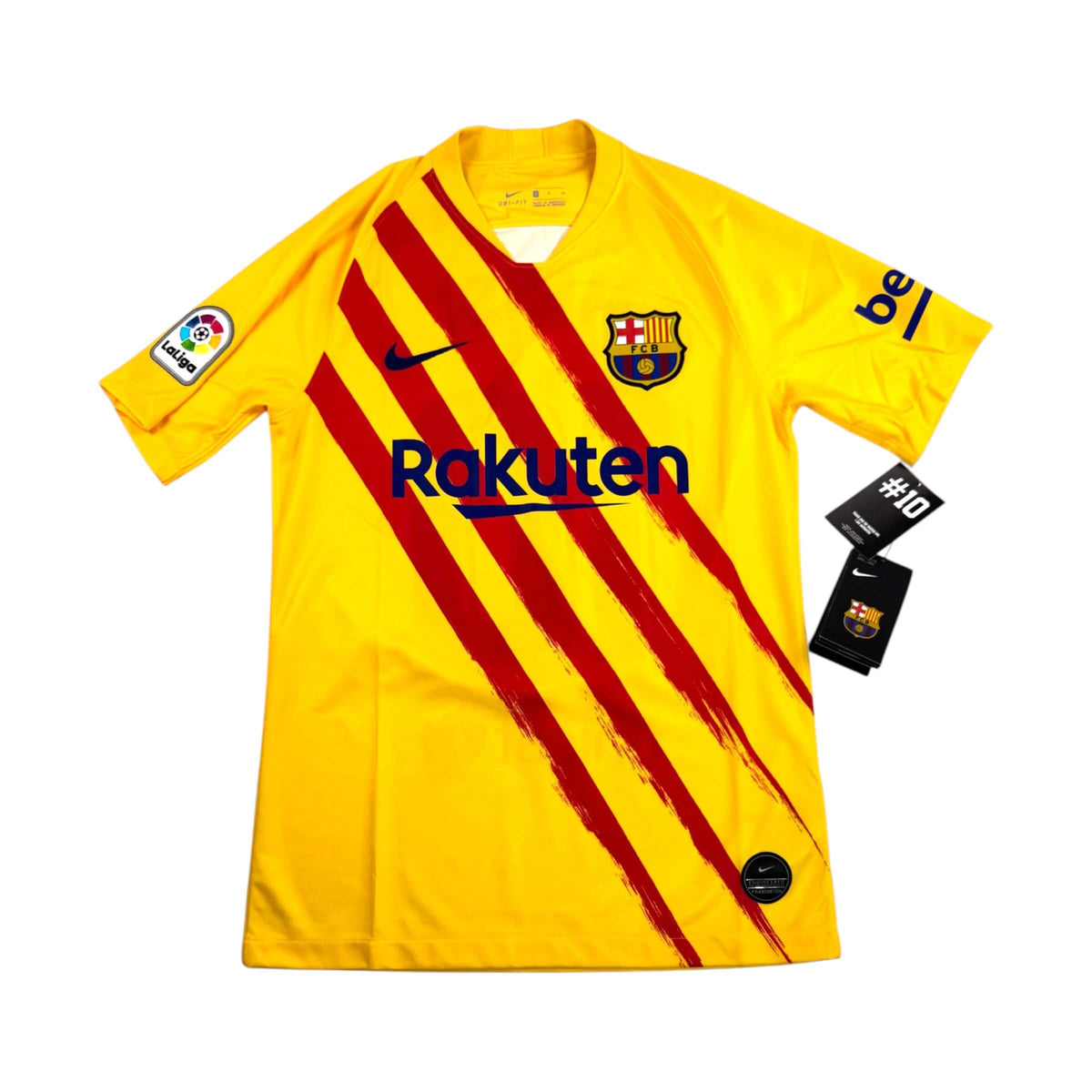 FC BARCELONA 2019/22 FOURTH SHIRT - #10 MESSI