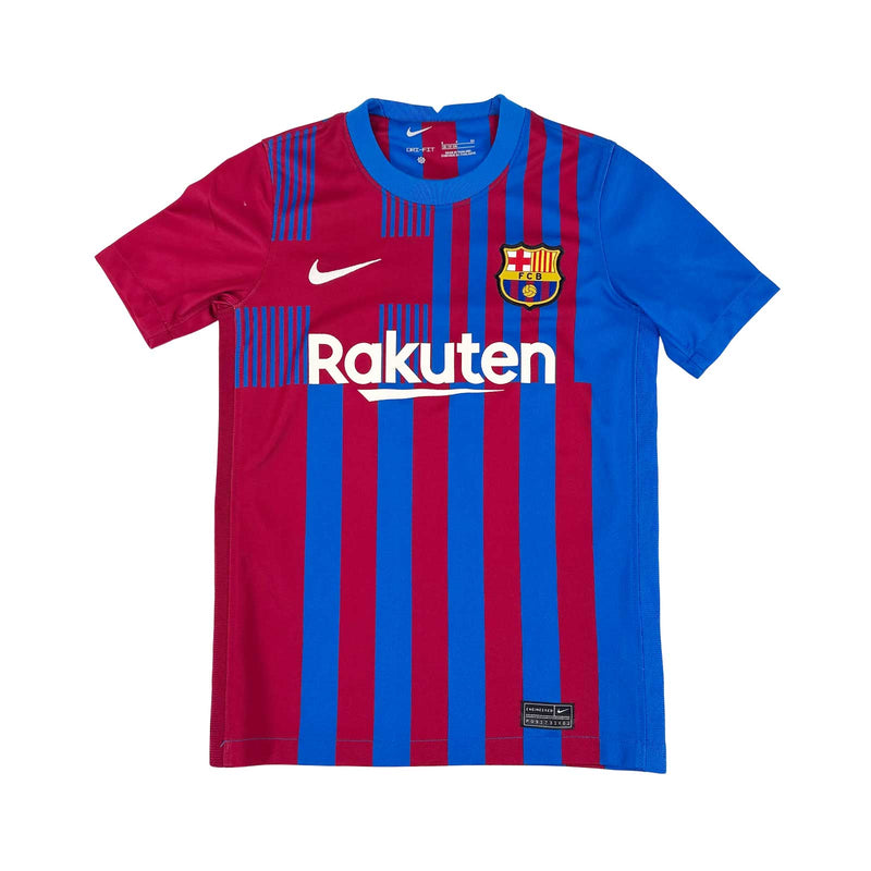 FC BARCELONA 2021/22 HOME SHIRT - #21 DE JONG