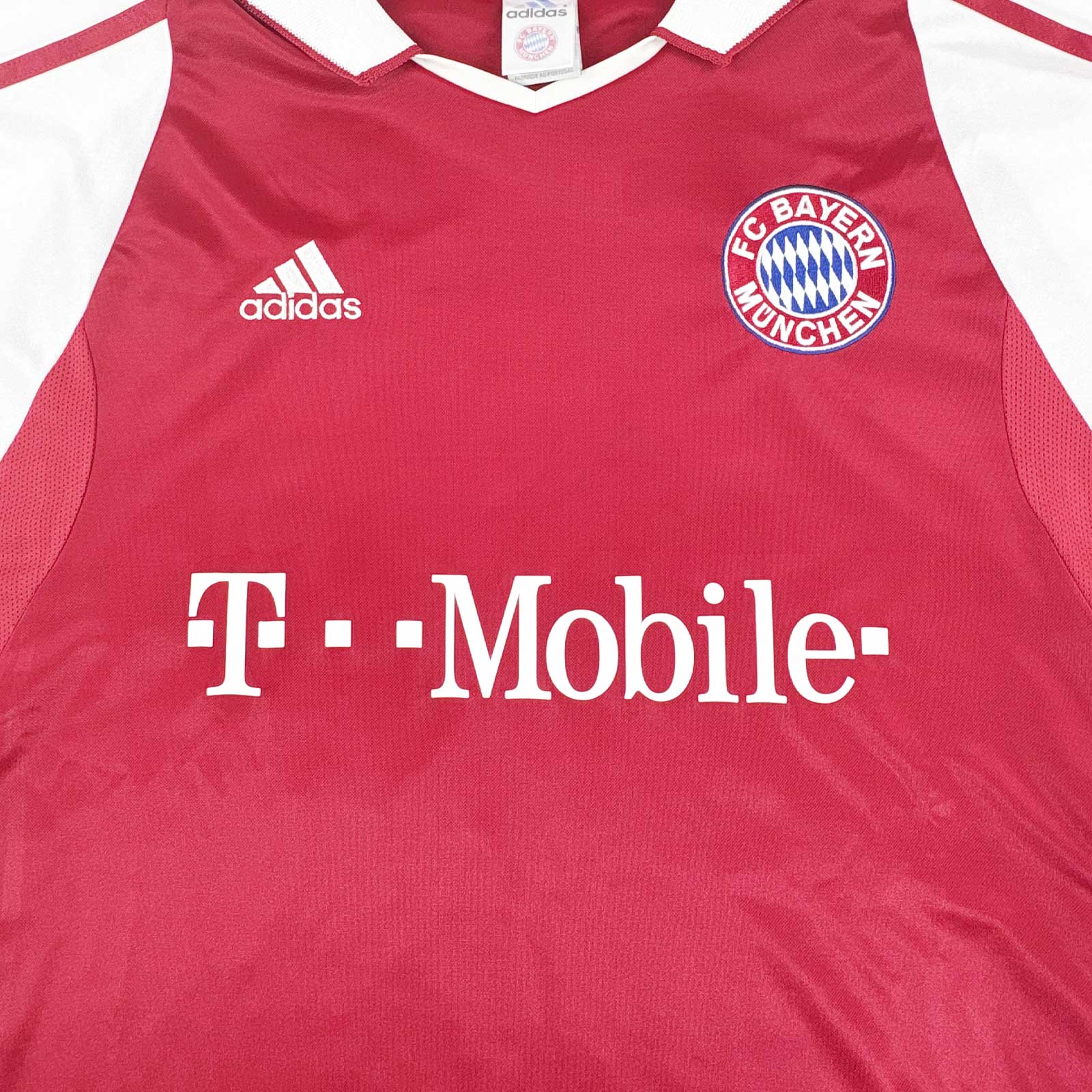 FC BAYERN MUNICH 2003/2004 HOME SHIRT - #10 MAKAAY