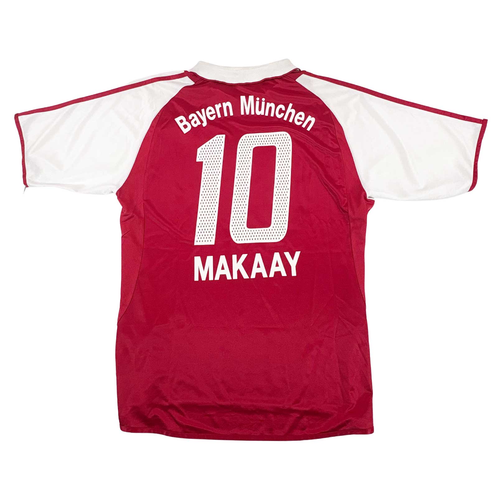 FC BAYERN MUNICH 2003/2004 HOME SHIRT - #10 MAKAAY