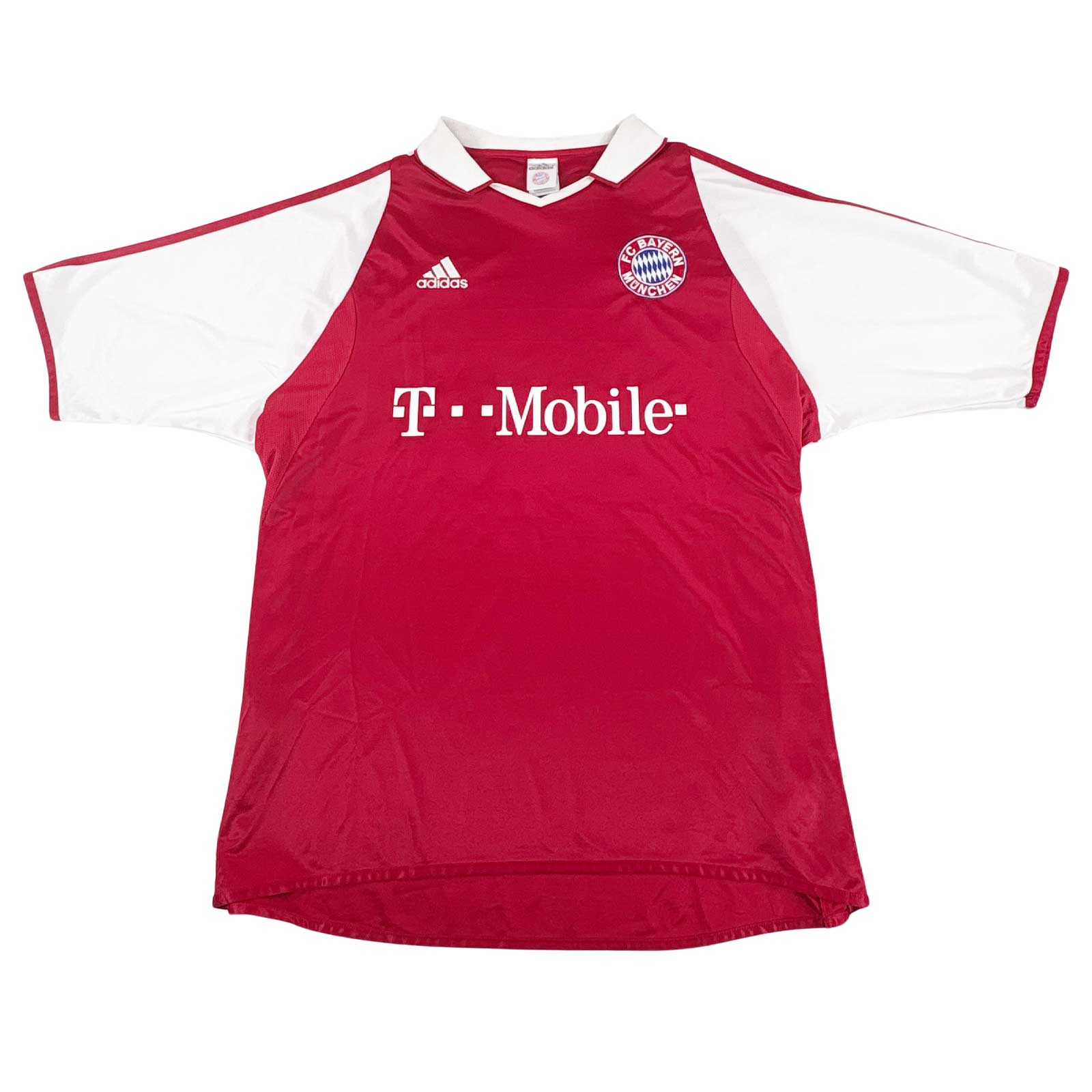 FC BAYERN MUNICH 2003/2004 HOME SHIRT - #10 MAKAAY
