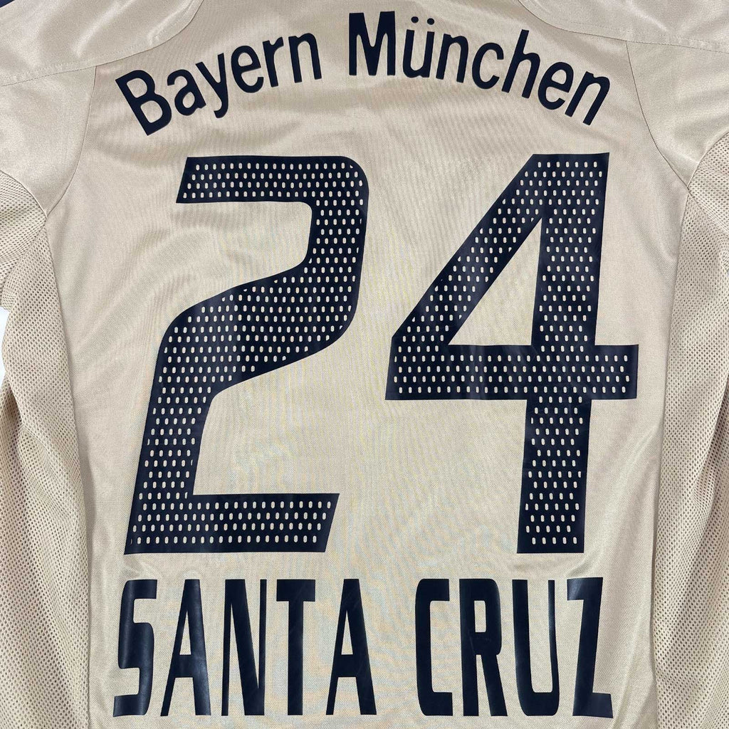 FC BAYERN MUNICH 2004/06 AWAY SHIRT - #24 SANTA CRUZ