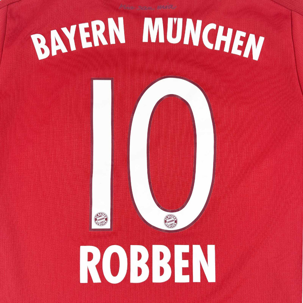 FC BAYERN MUNICH 2015/16 HOME SHIRT - #10 ROBBEN
