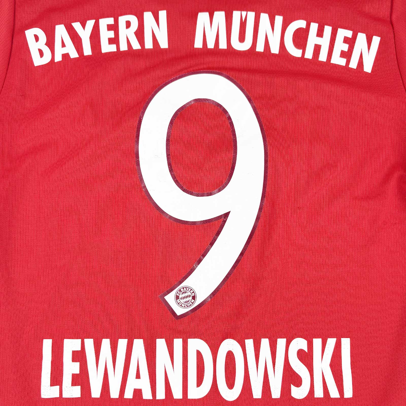 FC BAYERN MUNICH 2015/16 HOME SHIRT - #9 LEWANDOWSKI