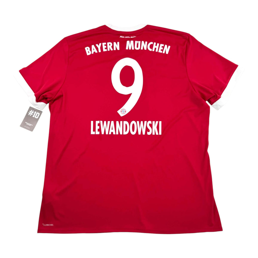 FC BAYERN MUNICH 2017/18 HOME SHIRT - #9 LEWANDOWSKI
