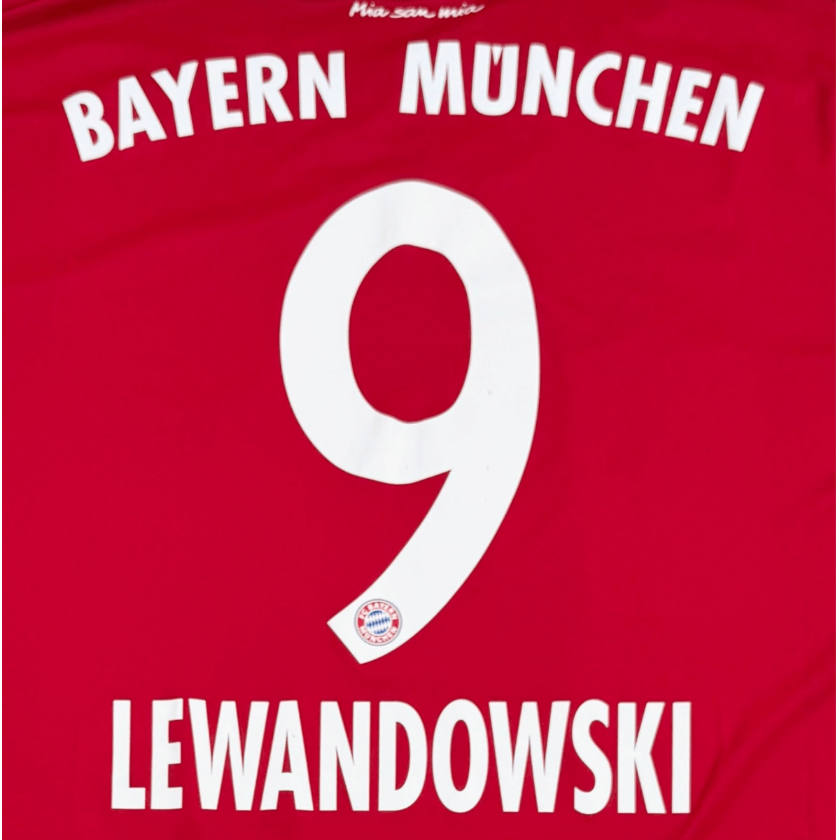 FC BAYERN MUNICH 2017/18 HOME SHIRT - #9 LEWANDOWSKI