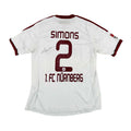 FC NÜRNBERG 2012/13 AWAY SHIRT - SIGNED #2 SIMONS