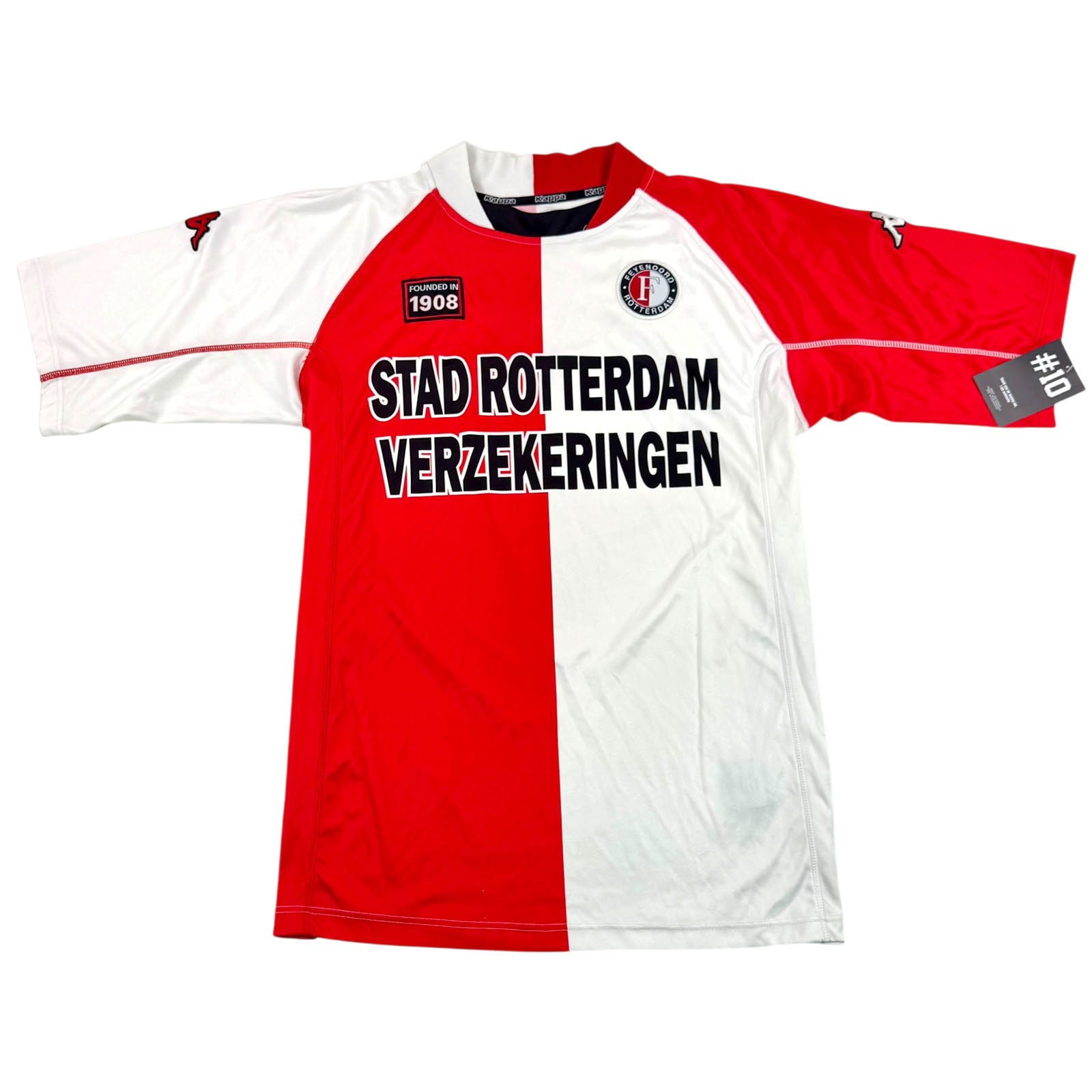 FEYENOORD 2002/03 HOME SHIRT - #7 KALOU