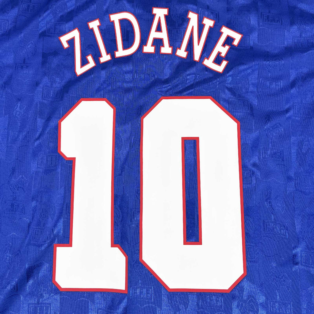 FRANCE 1996/97 HOME SHIRT - #10 ZIDANE