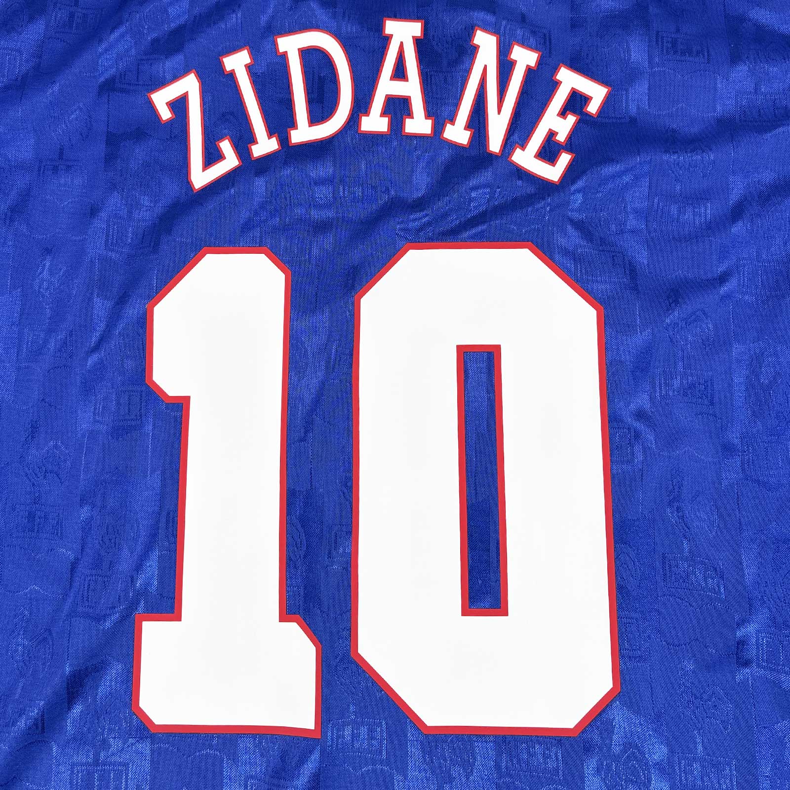 FRANCE 1996/97 HOME SHIRT - #10 ZIDANE