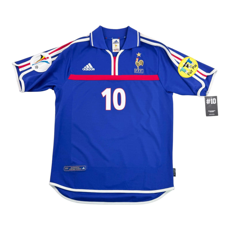 FRANCE 2000/02 HOME SHIRT – #10 ZIDANE