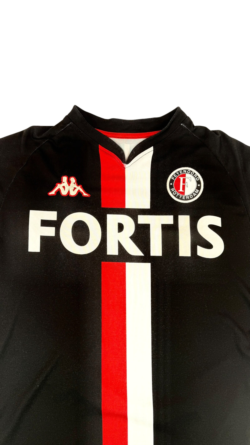 FEYENOORD 2007/08 AWAY SHIRT - #9 MAKAAY (SIZE XXL)