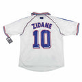 FRANCE 1998 AWAY SHIRT - #10 ZIDANE (SIZE XL)