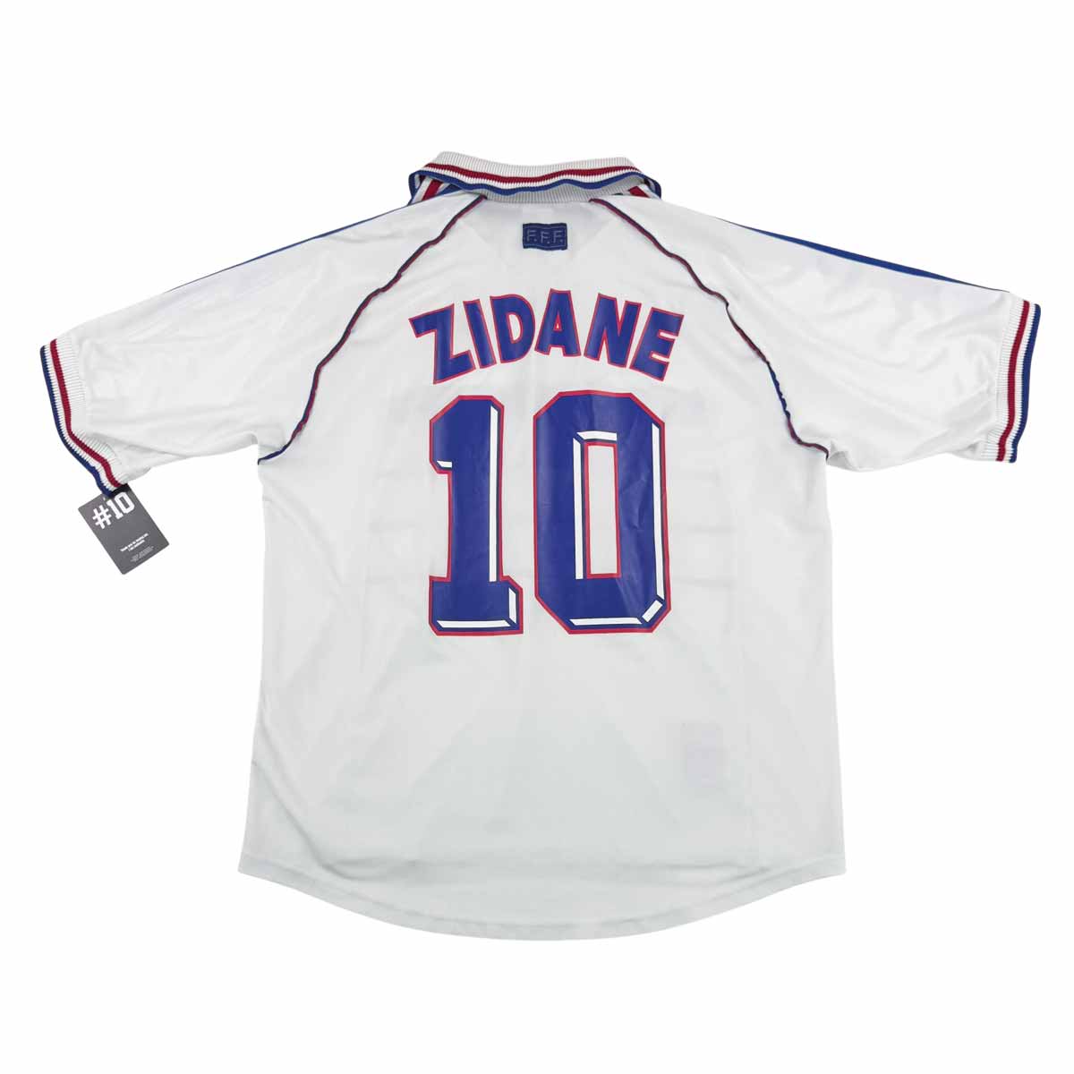 FRANCE 1998 AWAY SHIRT - #10 ZIDANE (SIZE XL)