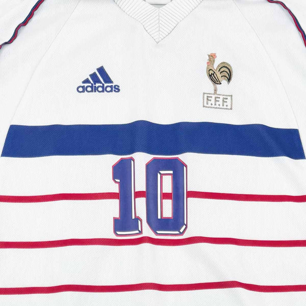FRANCE 1998 AWAY SHIRT - #10 ZIDANE (SIZE XL)