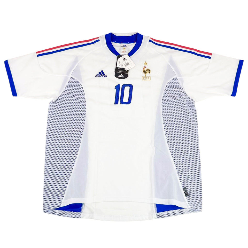 FRANCE 2002/03 AWAY SHIRT - #10 ZIDANE
