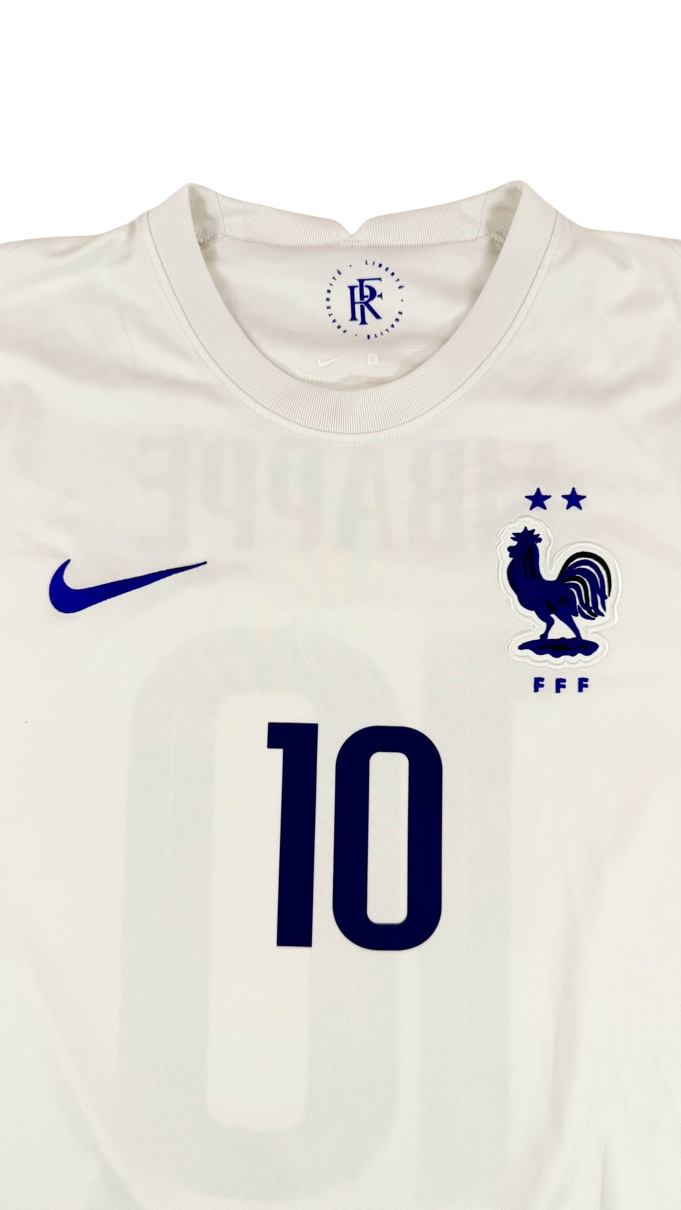 France 2020 2021 Away Shirt Front Detail