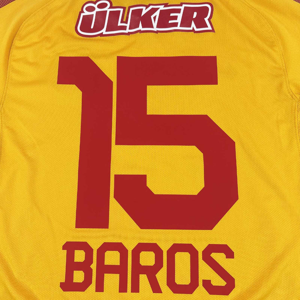 GALATASARAY 2011/12 AWAY SHIRT - #15 BAROS