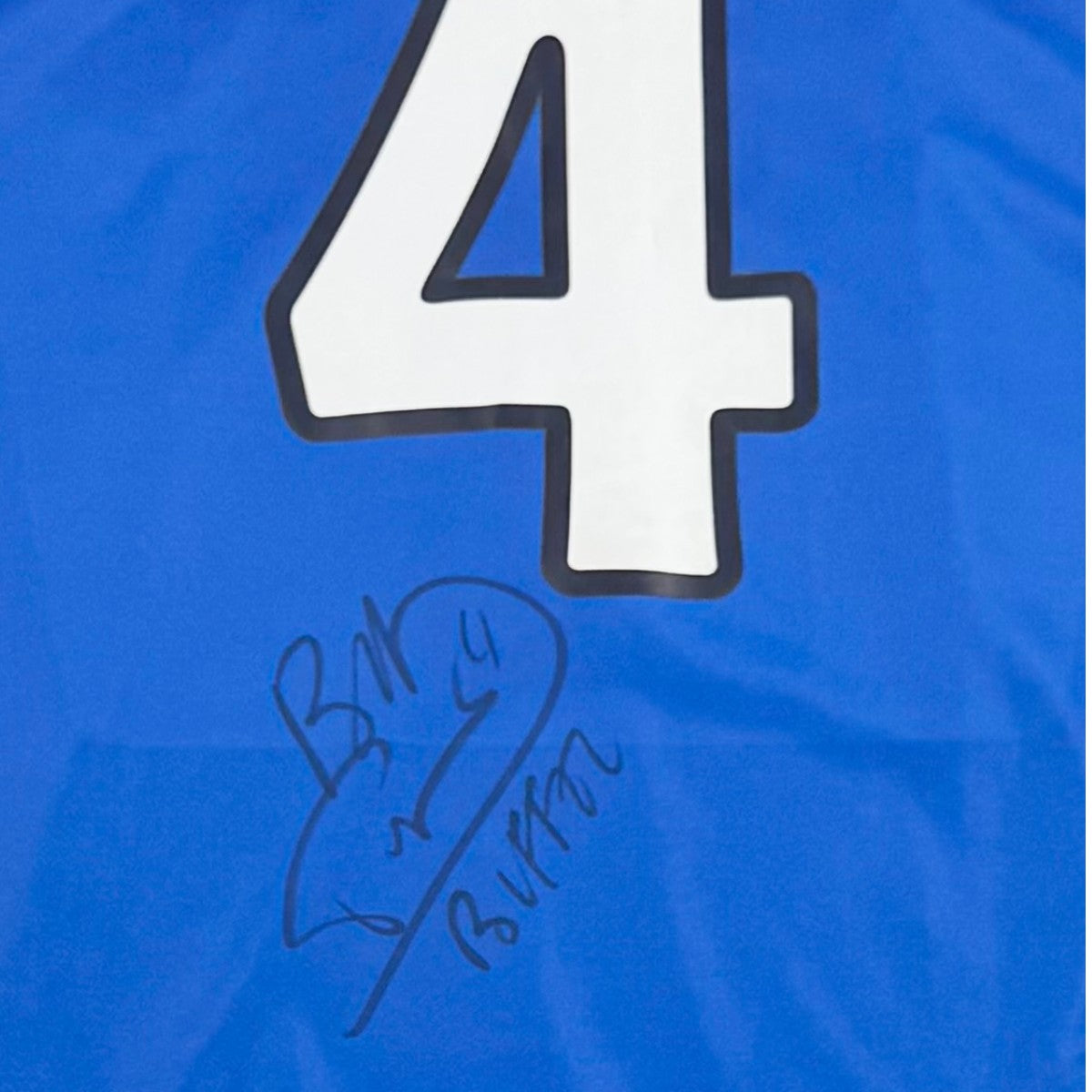 GLASGOW RANGERS 2005/06 HOME SHIRT - SIGNED #4 BUFFEL