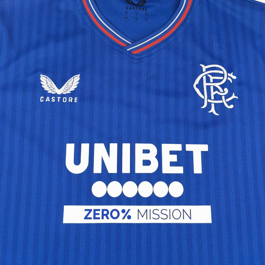 GLASGOW RANGERS 2023/24 HOME SHIRT SIGNED - #9 DESSERS