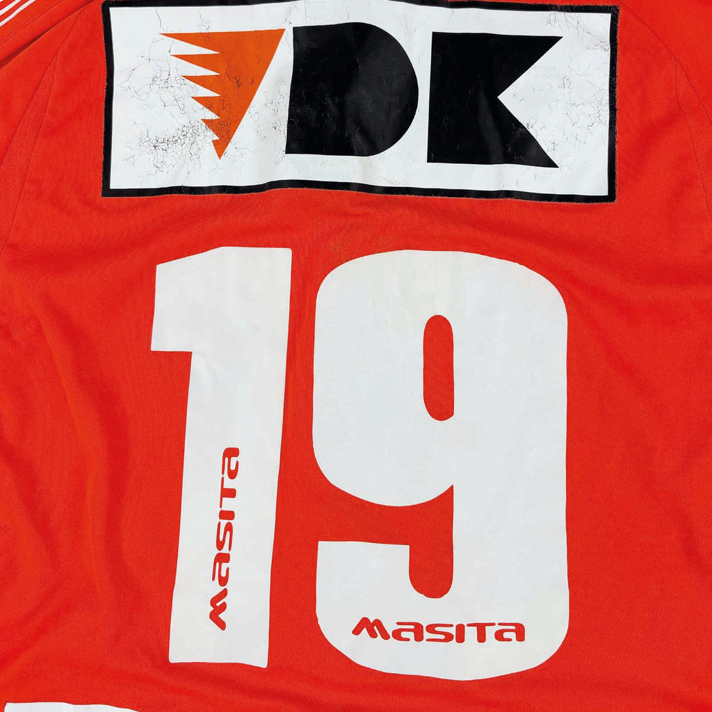 KAA GENT 2014/15 THIRD SHIRT - MATCHWORN/ISSUED #19 DEJAEGERE (SIZE M)