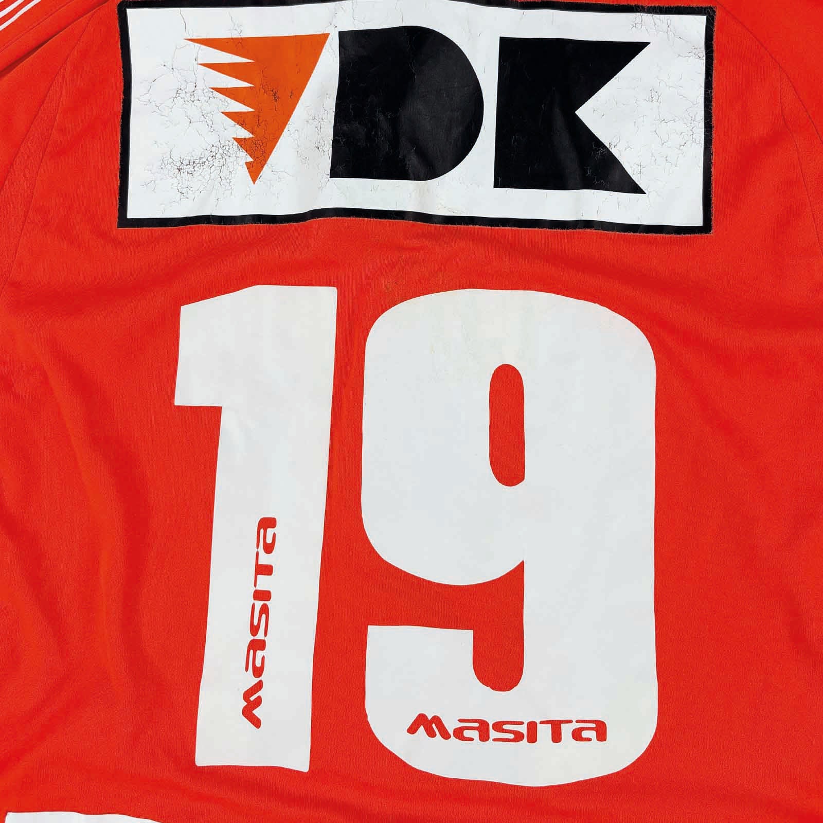 KAA GENT 2014/15 THIRD SHIRT - MATCHWORN/ISSUED #19 DEJAEGERE (SIZE M)