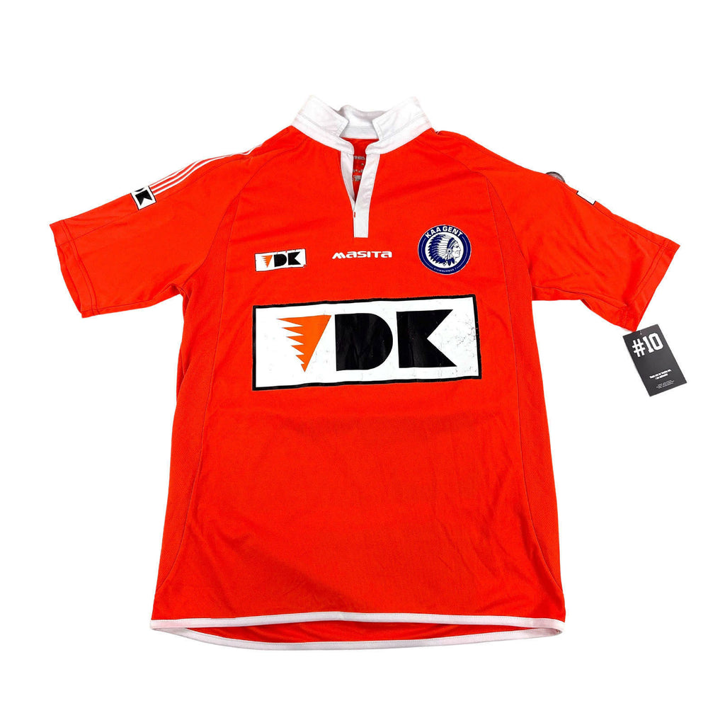 KAA GENT 2014/15 THIRD SHIRT MATCHWORN/ISSUED - #19
