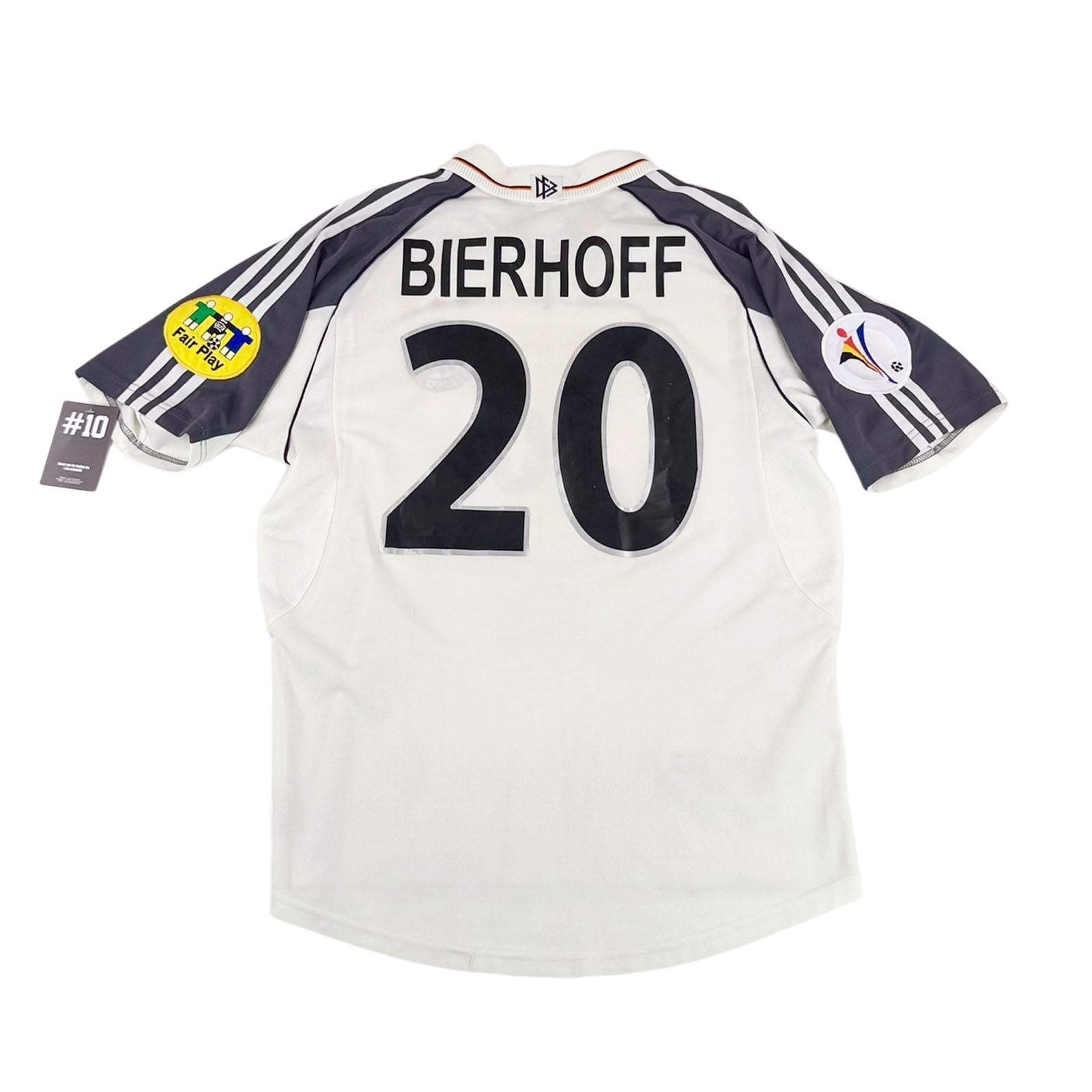 GERMANY 2000/01 HOME SHIRT - #20 BIERHOFF