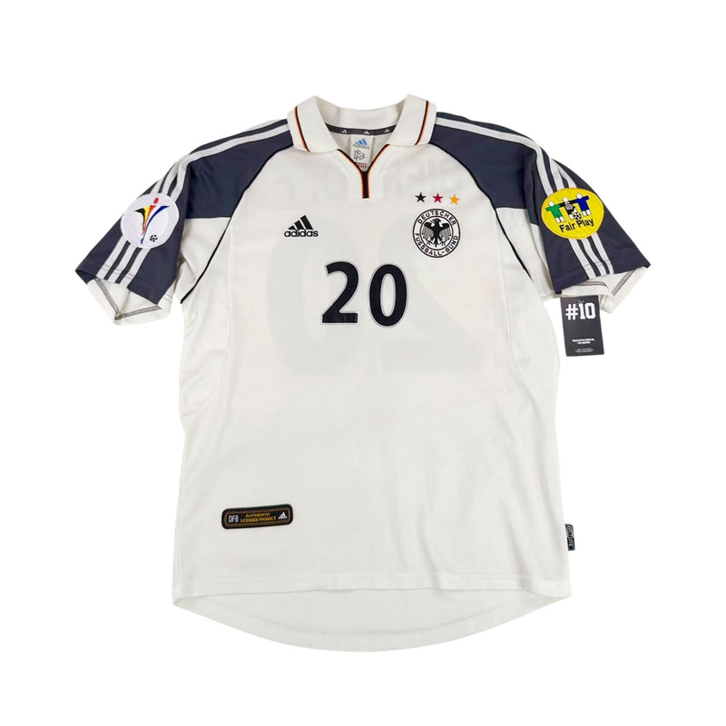 GERMANY 2000/01 HOME SHIRT - #20 BIERHOFF