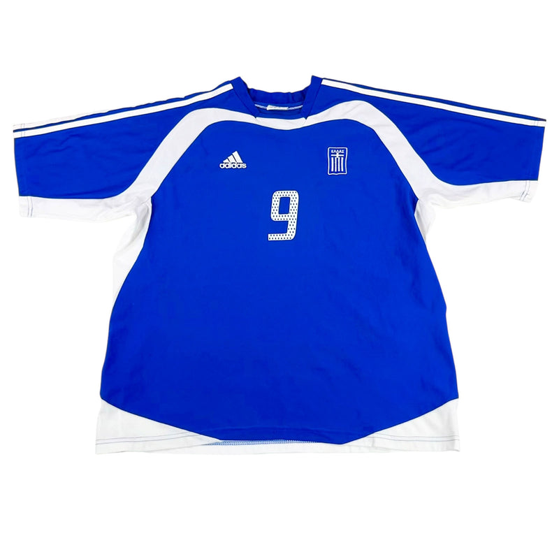 GREECE 2004/05 HOME SHIRT - #9 CHARISTEAS