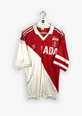AS MONACO 1990/91 HOME SHIRT (SIZE L)