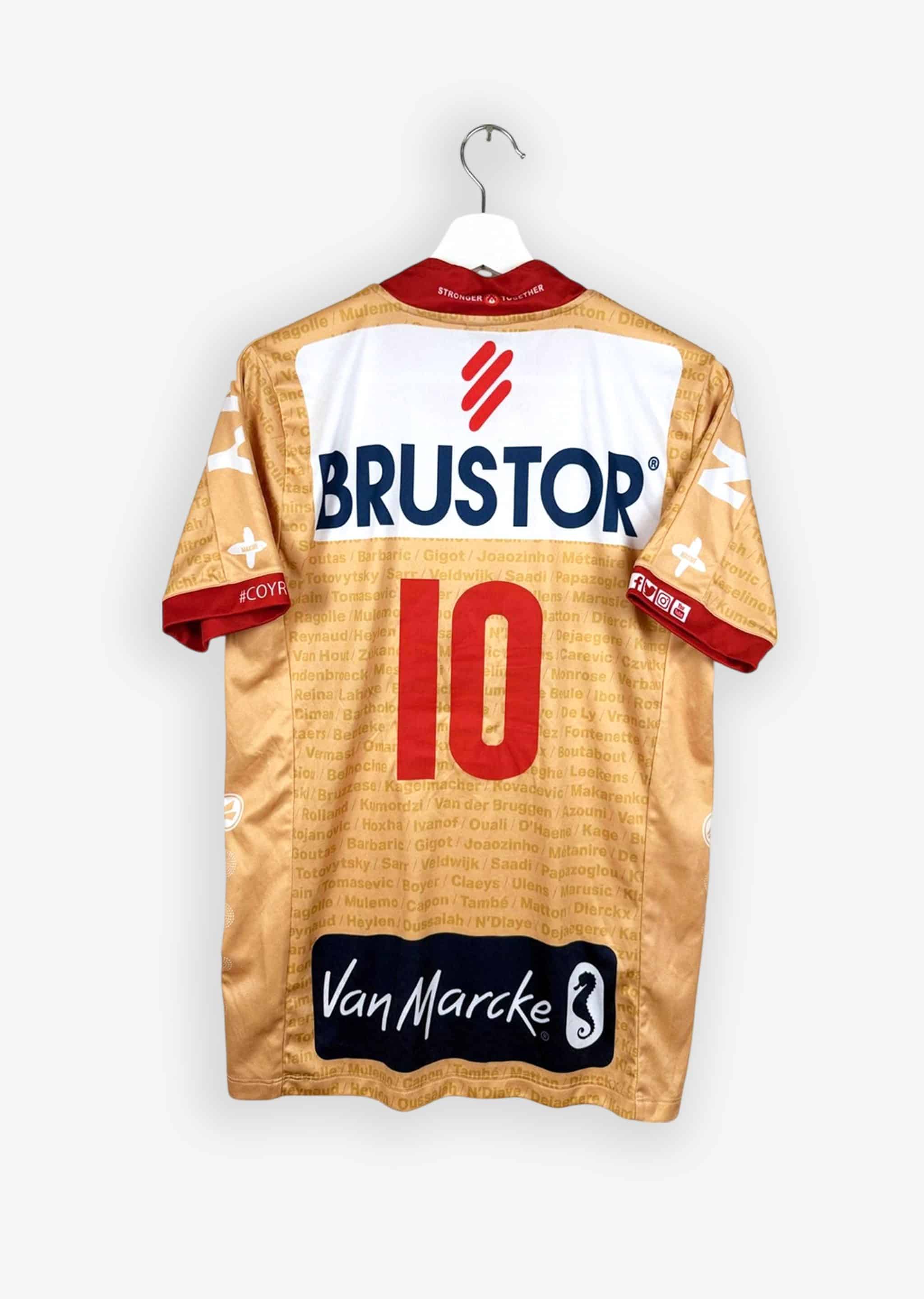 KV KORTRIJK 2018/19 AWAY SHIRT - #10 KANU (SIZE M)