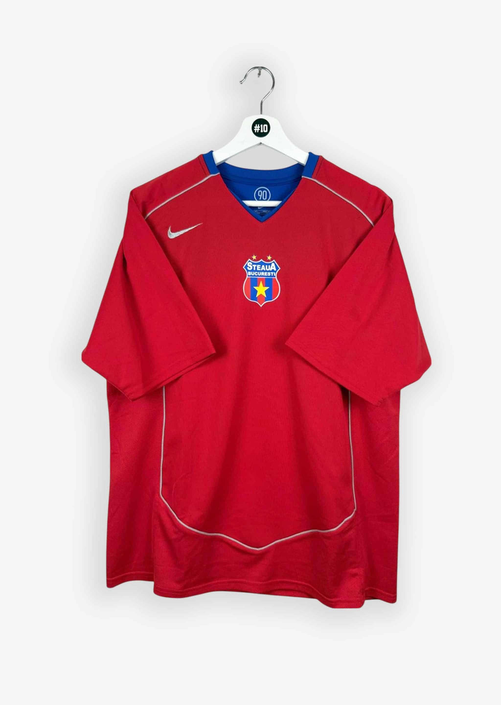 STEAUA BUCHAREST 2004/05 HOME SHIRT (SIZE L)