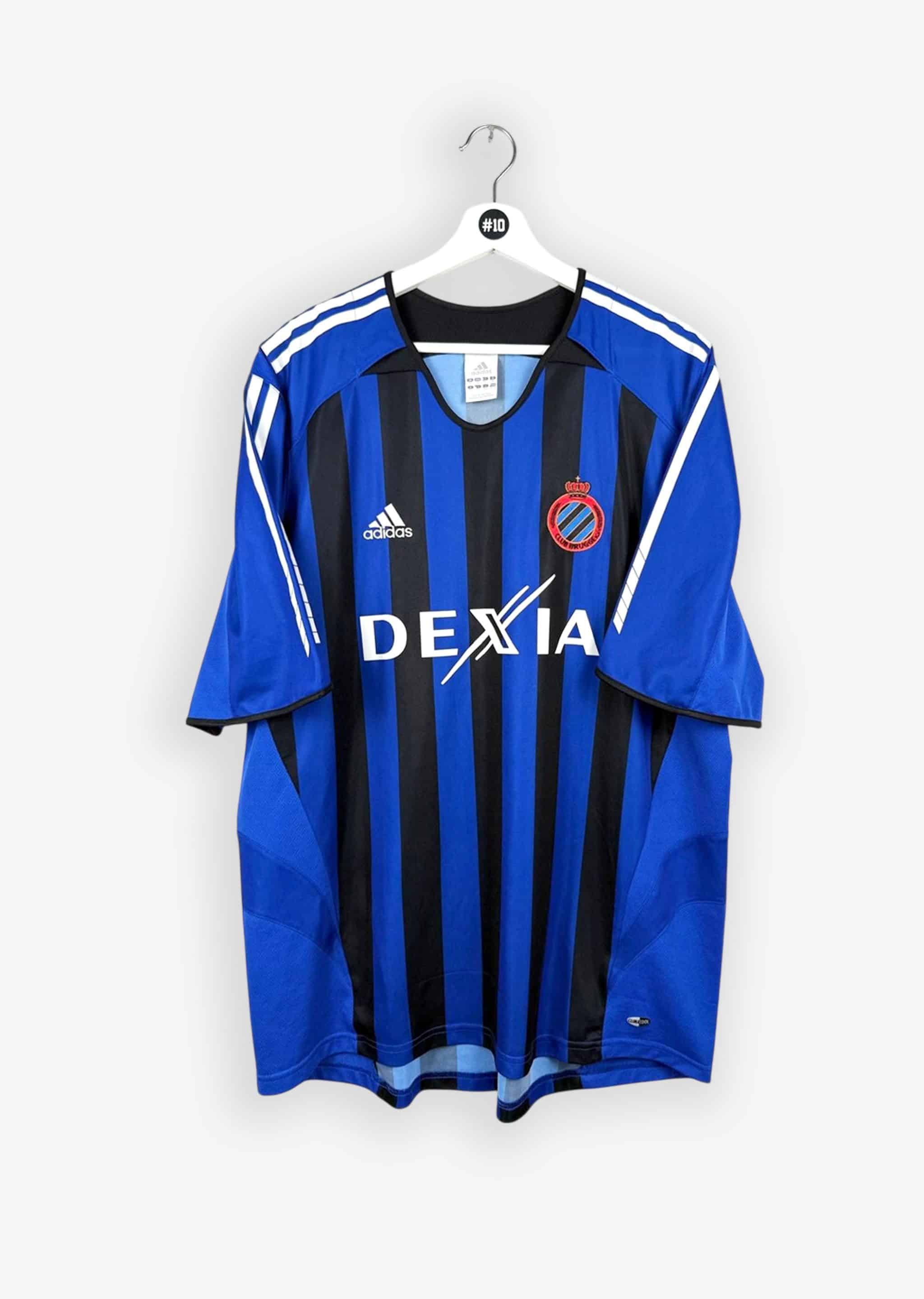 CLUB BRUGGE 2005/06 HOME SHIRT - #22 PORTILLO (SIZE XL)