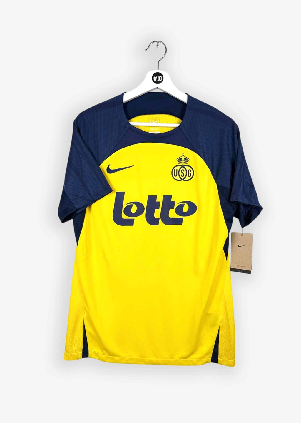 UNION SAINT-GILLOISE 2024/25 HOME SHIRT (SIZE M) NWT