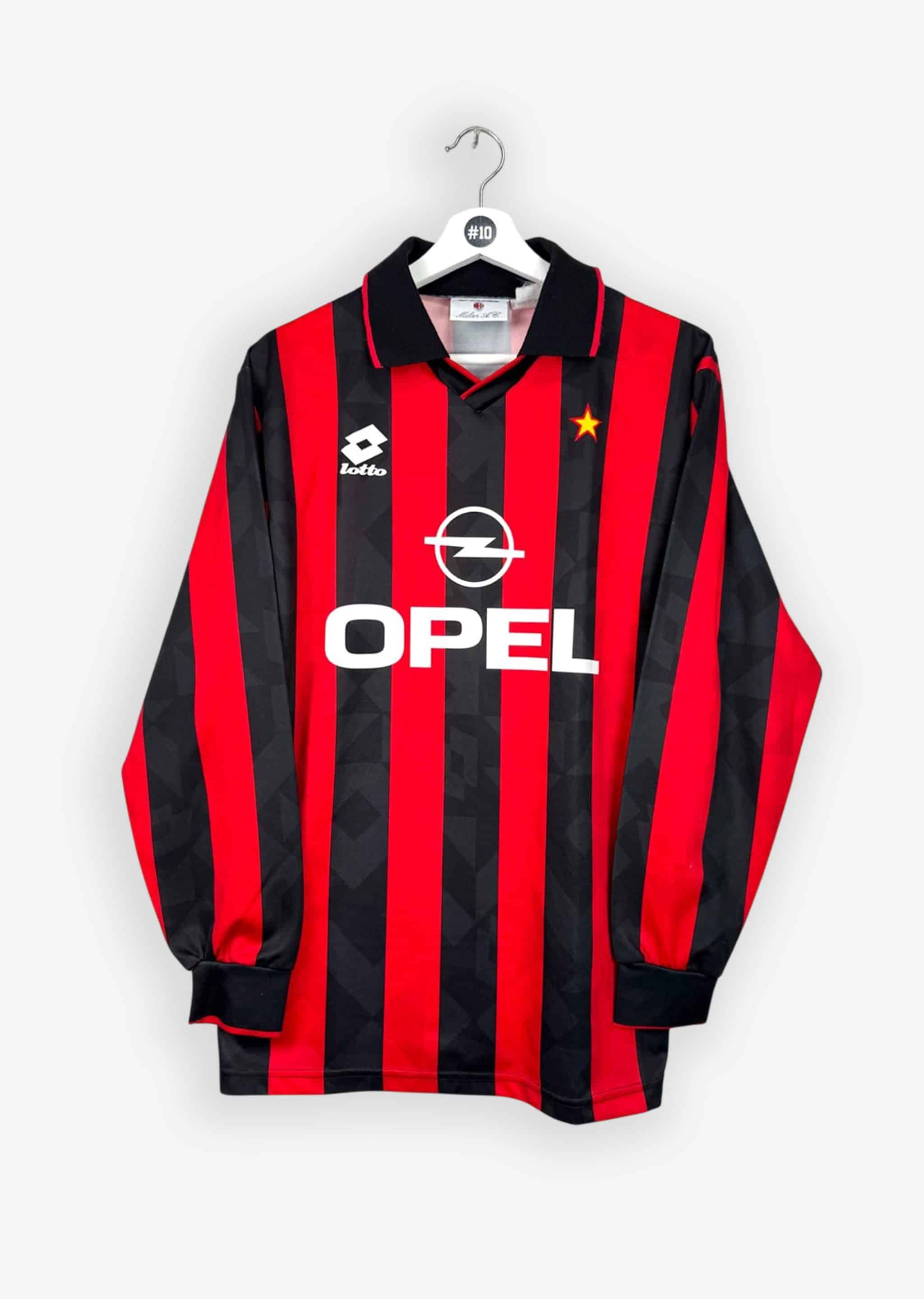 AC MILAN 1994/95 HOME SHIRT (SIZE L)