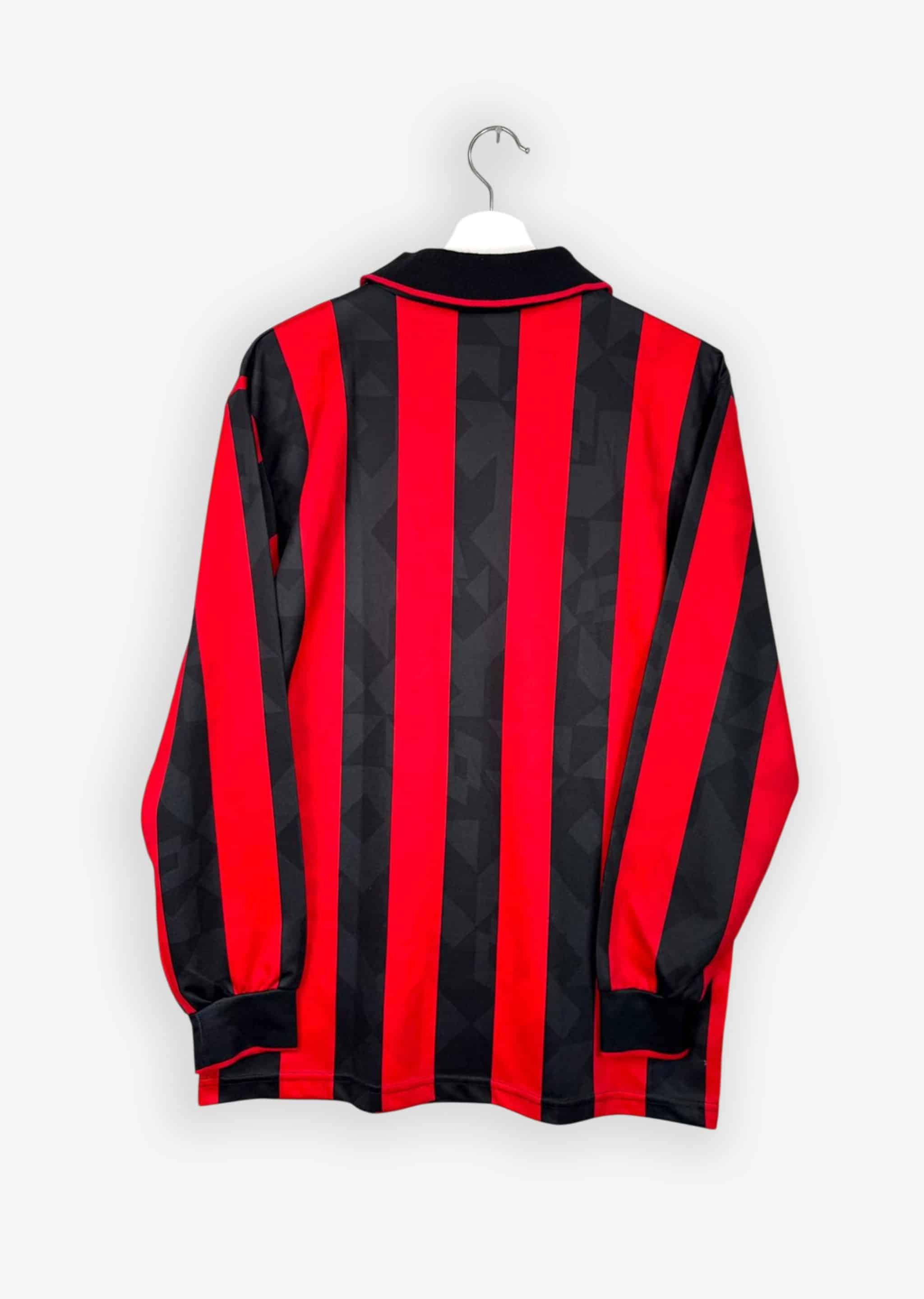 AC MILAN 1994/95 HOME SHIRT (SIZE L) – Nummer Tien