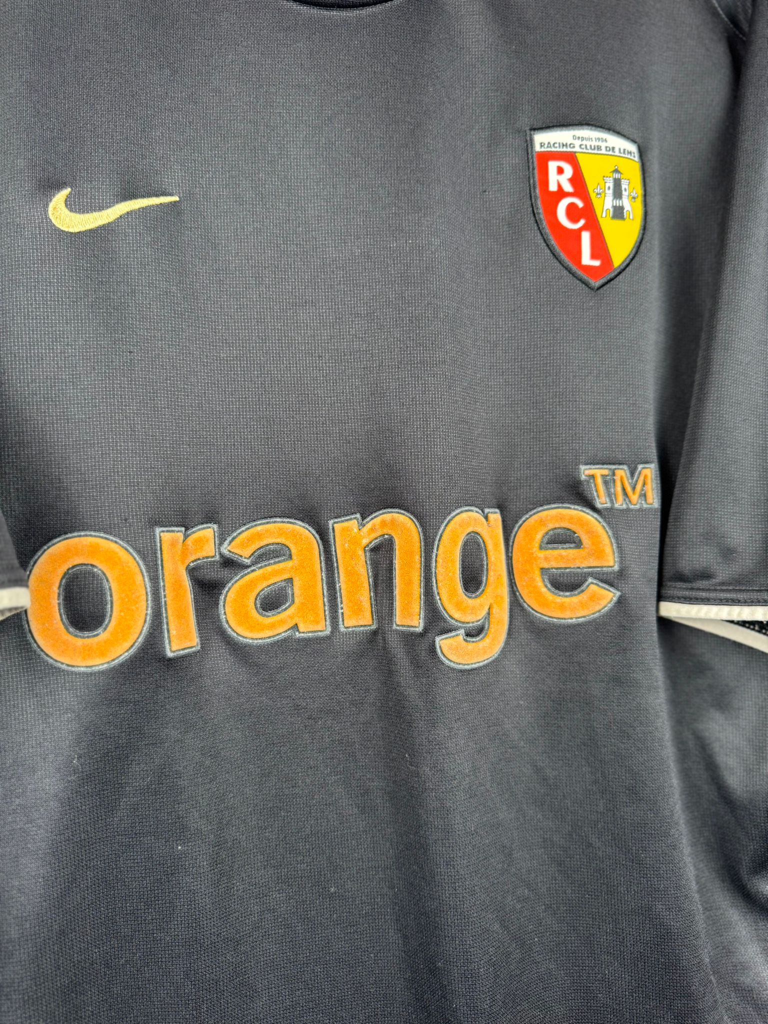 RC LENS 2002/03 AWAY SHIRT (SIZE XL)