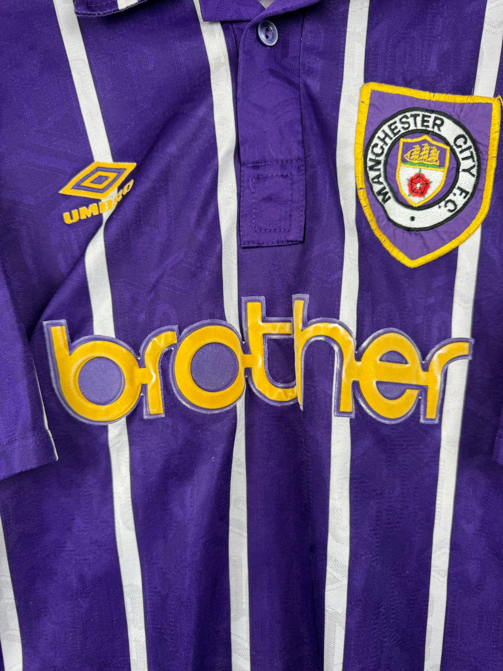 MANCHESTER CITY 1992/94 AWAY SHIRT (SIZE XL)