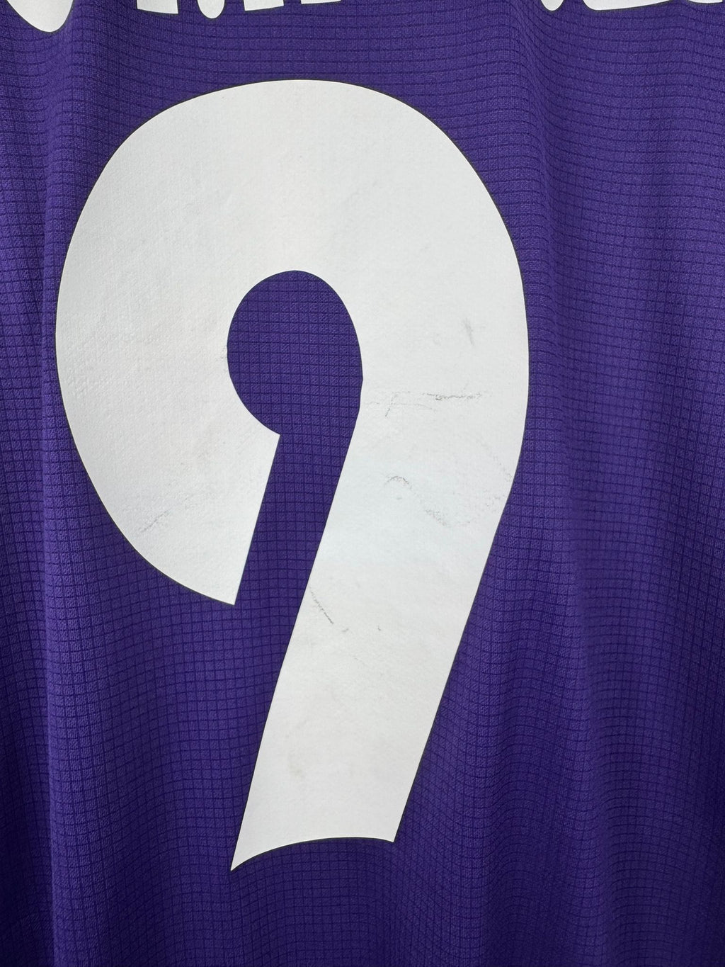 RSC ANDERLECHT 2006/07 HOME SHIRT - MATCHWORN/ISSUED CHAMPIONS LEAGUE #9 MBO MPENZA (SIZE XL)