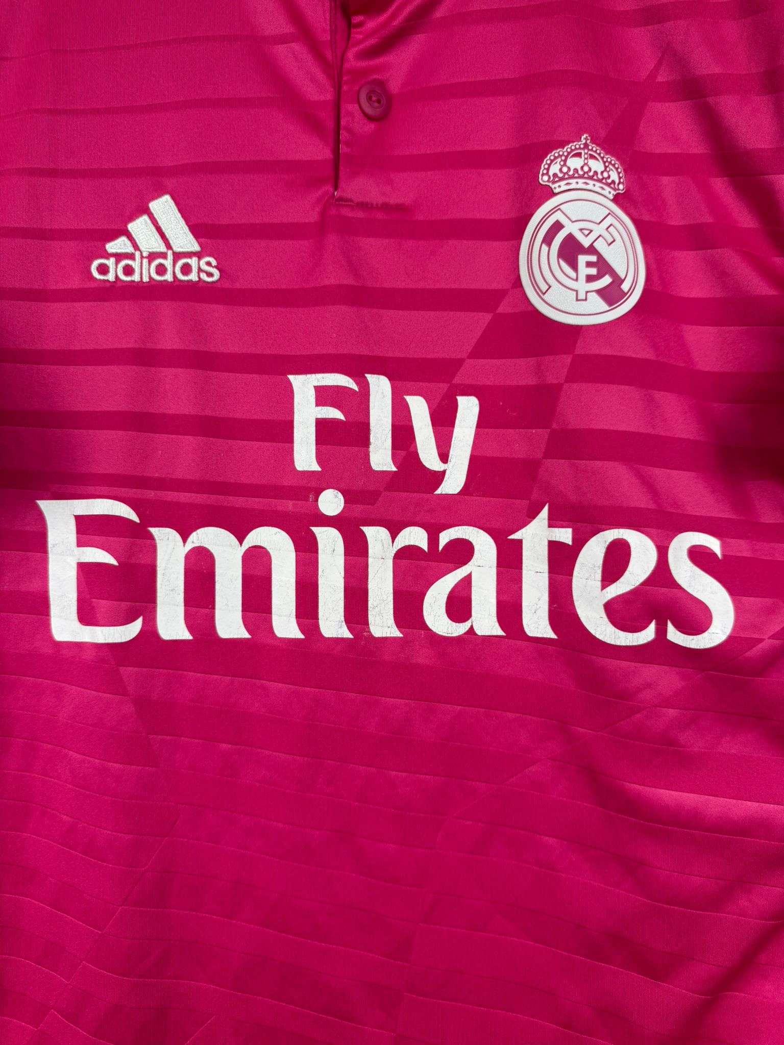 REAL MADRID CF 2014/15 AWAY SHIRT - #7 RONALDO (SIZE 164 KIDS)