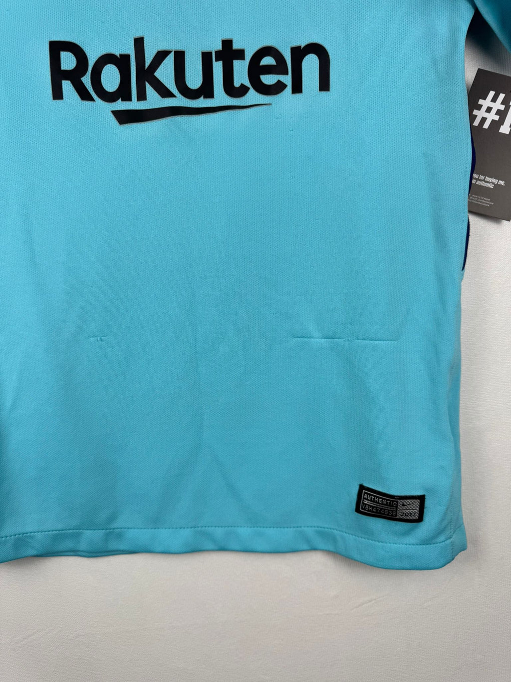 FC BARCELONA 2017/18 AWAY SHIRT - #10 MESSI (SIZE 140 KIDS)