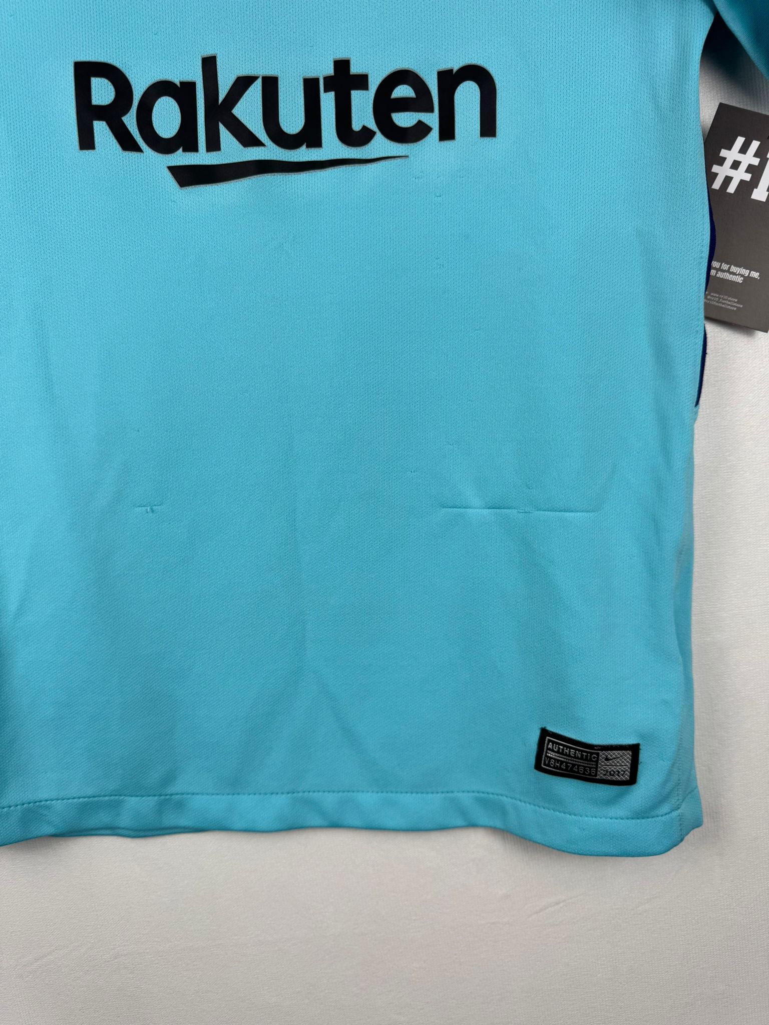 FC BARCELONA 2017/18 AWAY SHIRT - #10 MESSI (SIZE 140 KIDS)