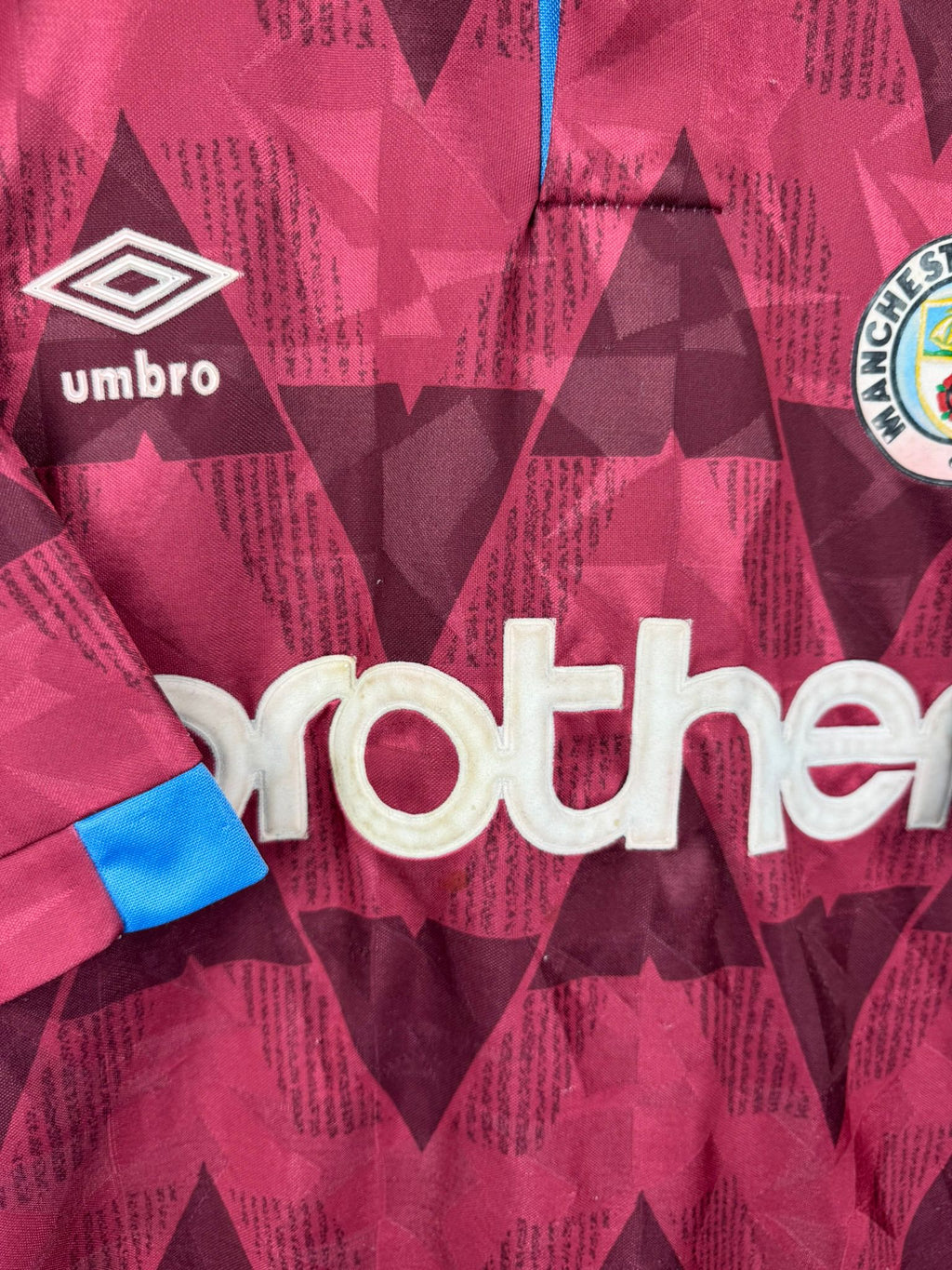 MANCHESTER CITY 1990/92 AWAY SHIRT (SIZE XL)