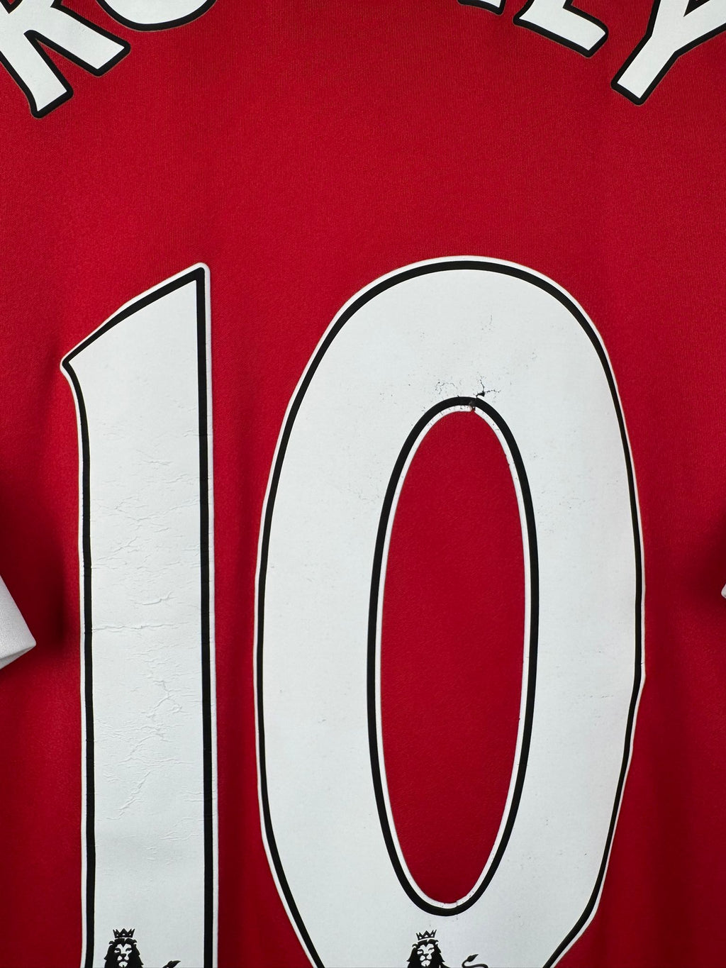 MANCHESTER UNITED 2015/16 HOME SHIRT - #10 ROONEY (SIZE XL)