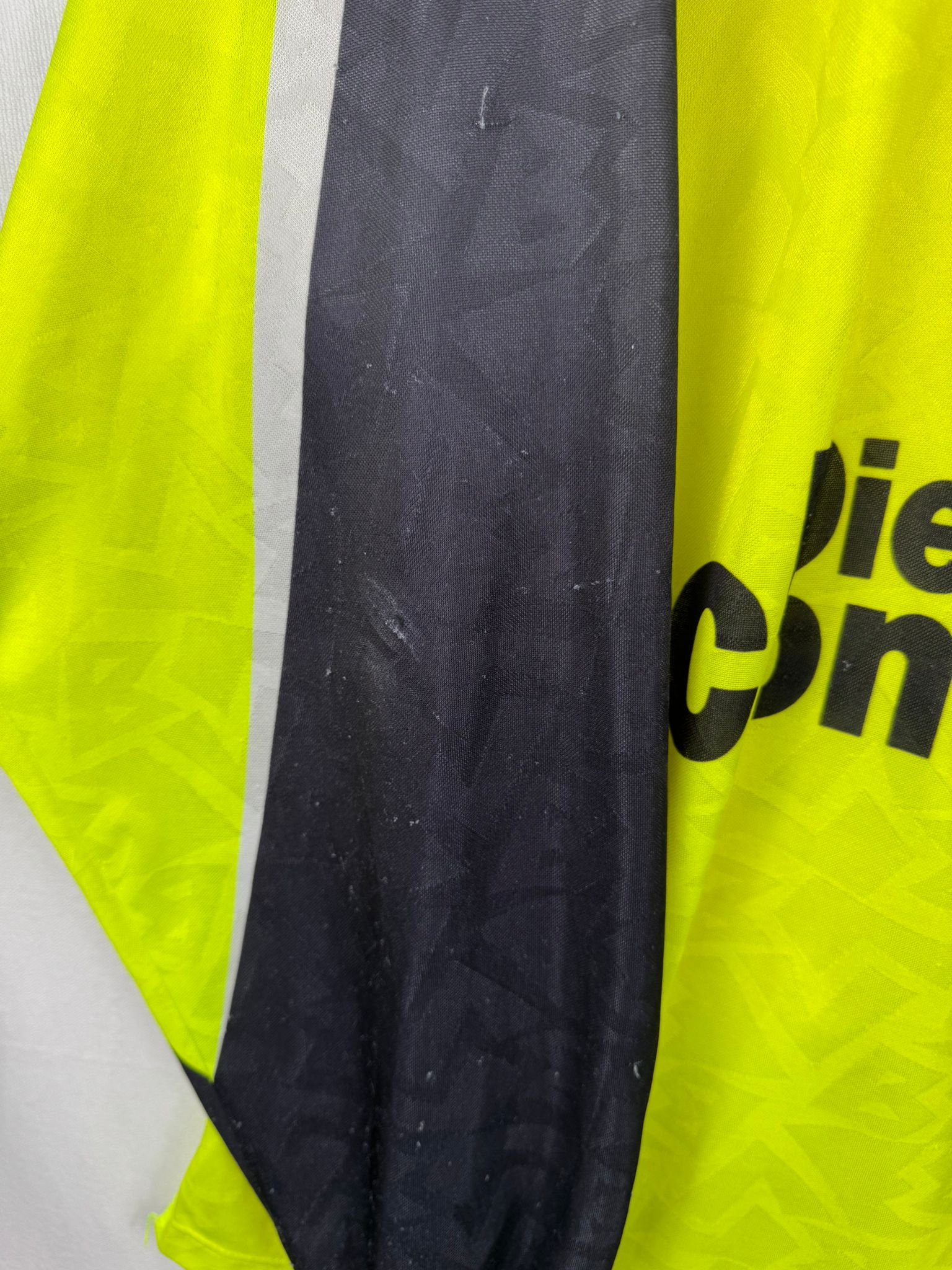 BORUSSIA DORTMUND 1995/96 HOME SHIRT - #9 CHAPUISAT (SIZE XXL)
