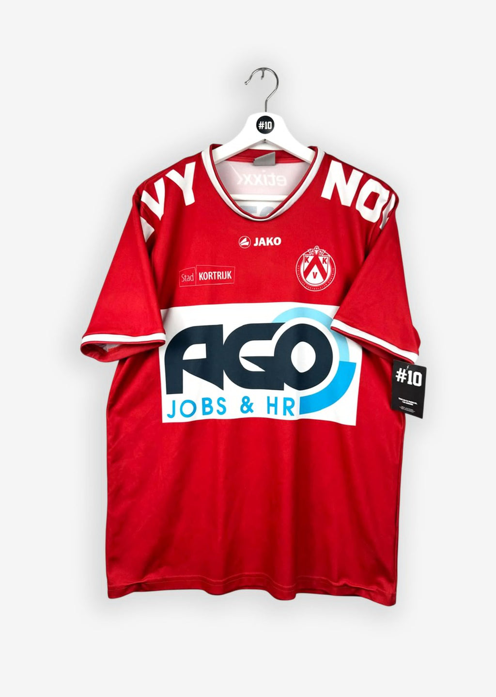 KV KORTRIJK 2014/16 HOME SHIRT (SIZE L)