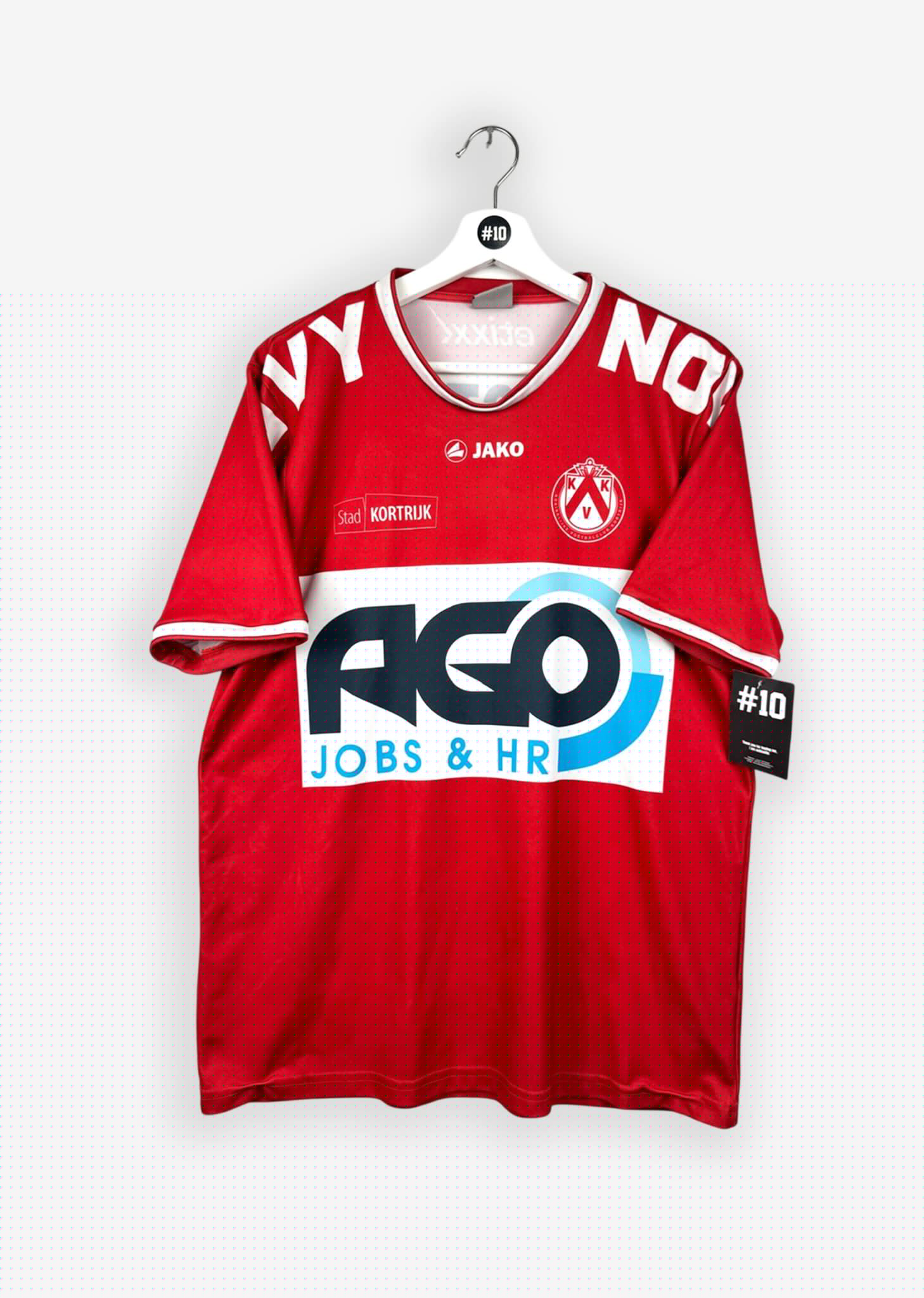 KV KORTRIJK 2014/16 HOME SHIRT (SIZE L)