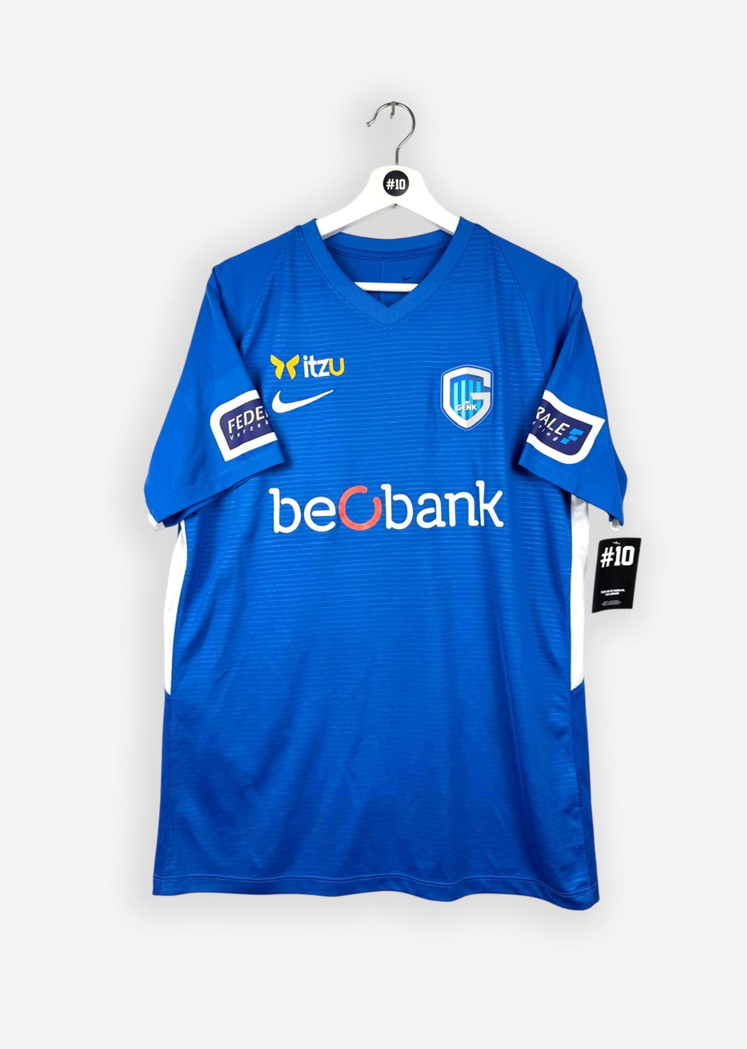 KRC GENK 2020/21 HOME SHIRT - #4 WOUTERS (SIZE L)