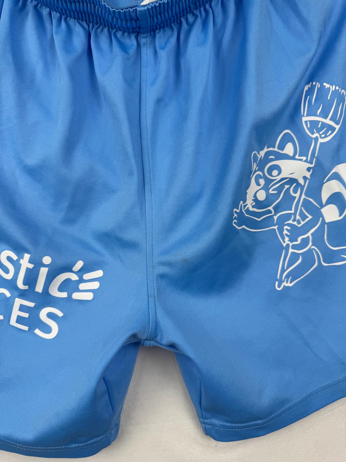 KAA GENT 2006/07 SHORTS - MATCHWORN/ISSUED #22 N'DIAYE (SIZE L)